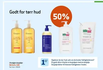 Apotek 1 Utvalgte dusjoljer tilbud