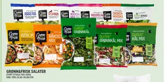 Jacobs Grønn&frisk salater tilbud