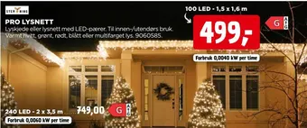 jem & fix Pro lysnett tilbud