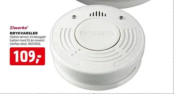 jem & fix Røykvarsler tilbud