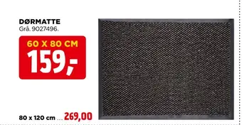 jem & fix Dørmatte tilbud