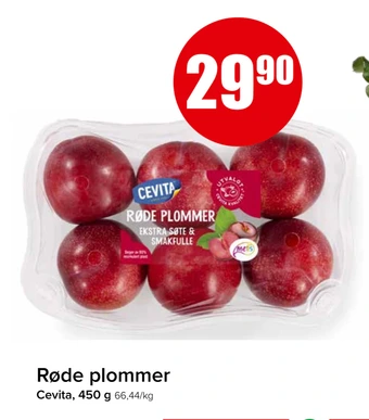 Spar Røde plommer tilbud
