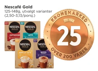 Meny Nescafé gold tilbud