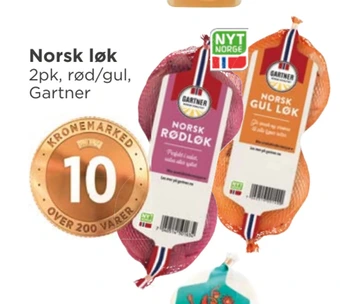 Meny Norsk løk tilbud