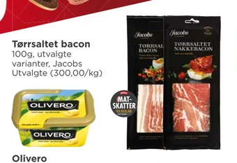 Meny Tørrsaltet bacon tilbud
