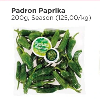 Meny Padron paprika tilbud