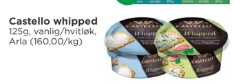 Meny Castello whipped tilbud