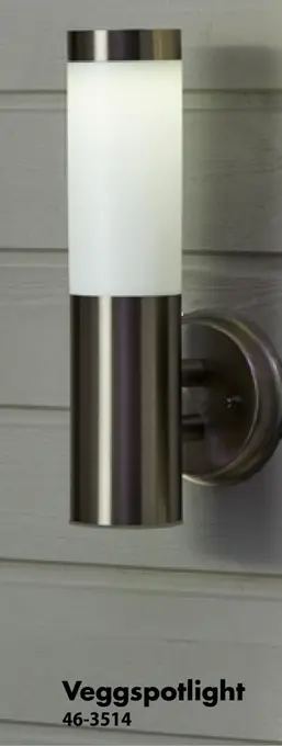 Biltema Veggspotlight tilbud