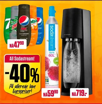 Europris All sodastream! tilbud