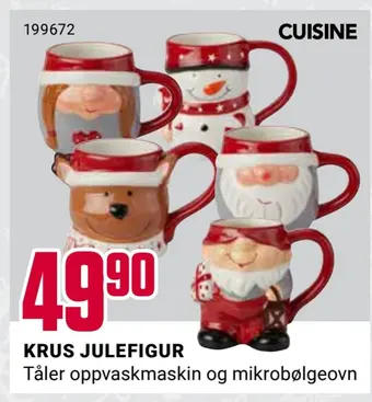 Europris Krus julefigur tilbud