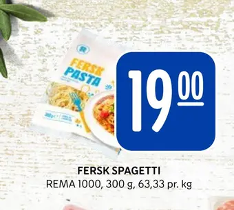 Rema 1000 Fersk spagetti tilbud