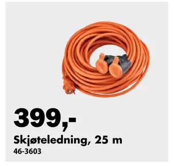 Biltema Skjøteledning, 25 m tilbud