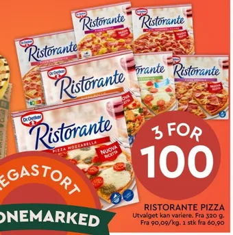 Coop Mega Ristorante pizza tilbud