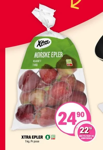 Coop Extra Xtra epler tilbud