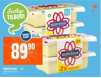 Coop Obs Norvegia skæreost tilbud