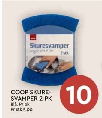 Coop Mega Coop svamp tilbud
