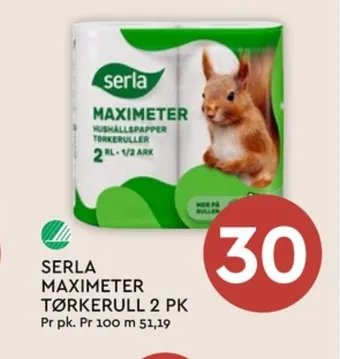 Coop Mega Maximeter tørkerull tilbud