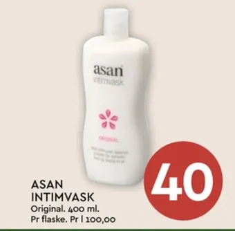 Coop Mega Asan intimvask tilbud