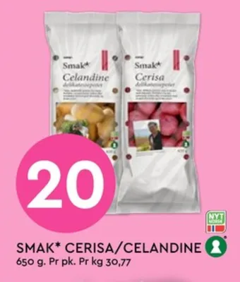 Coop Mega Smak poteter tilbud