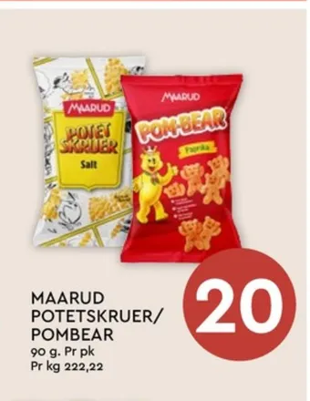 Coop Mega Maarud snacks tilbud