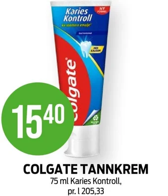 COLGATE TANNKREM