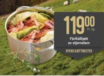 CC Mat Fårikålkjøtt av stjernelam tilbud