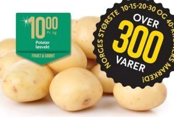 CC Mat Poteter løsvekt tilbud