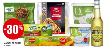 Spar GODT til taco tilbud
