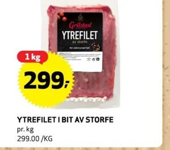 Bunnpris YTREFILET I BIT AV STORFE tilbud