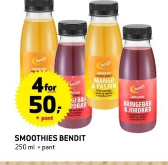 Bunnpris SMOOTHIES BENDIT tilbud