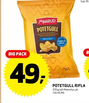 Bunnpris POTETGULL RIFLA MAARUD tilbud