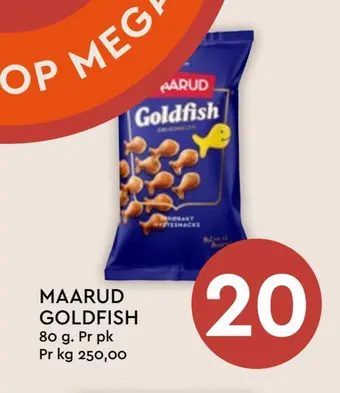 Coop Mega Maarud goldfish tilbud
