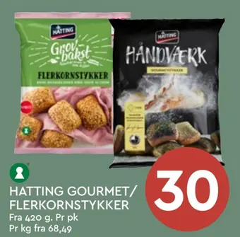 Coop Mega Hatting gourmet/ flerkornstykker tilbud