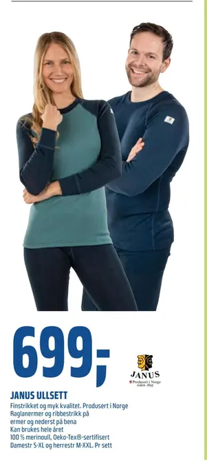 Coop Obs Janus ullsett tilbud