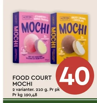 Coop Mega Food court mochi tilbud