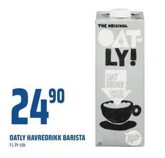 Coop Obs Oatly havredrikk barista tilbud