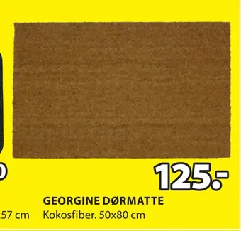 JYSK Georgine dørmatte tilbud