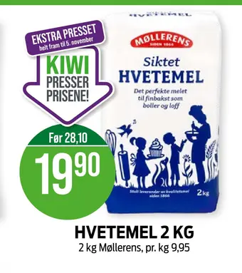 Kiwi Hvetemel 2 kg tilbud