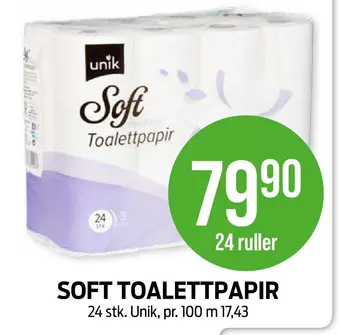 Kiwi Soft toalettpapir tilbud