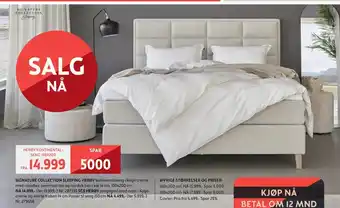 Bohus Herøy kontinental­ seng 150x200 tilbud