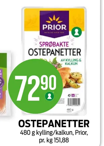 Kiwi Ostepanetter tilbud