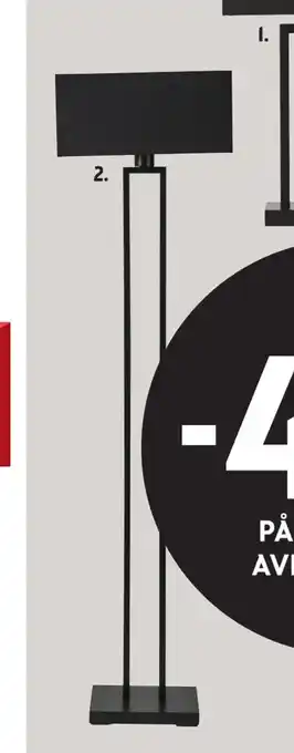 Bohus Adler gulvlampe tilbud