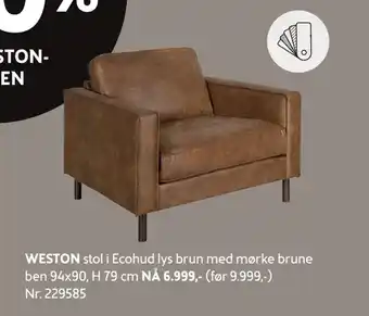 Bohus Weston stol tilbud