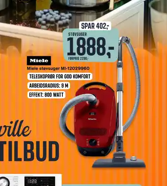 Skousen Miele støvsuger mi-12029960 tilbud