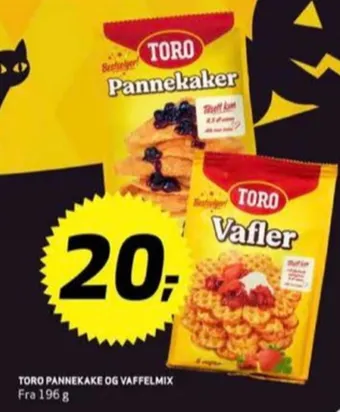 Bunnpris Toro pannekakemix tilbud