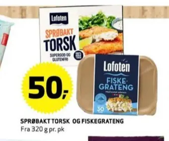 Bunnpris Lofoten ferdigretter tilbud