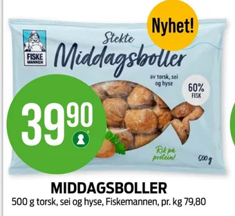 Kiwi Fiskemannen ferdigretter tilbud