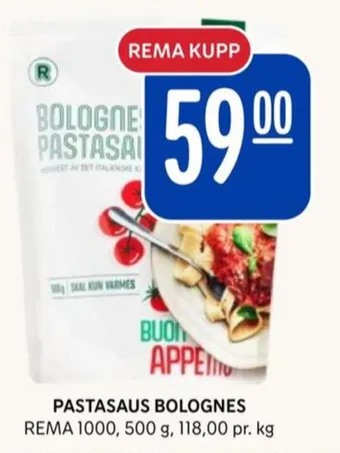 Rema 1000 Rema 1000 saus tilbud