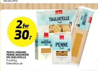 Bunnpris Eldorado pasta tilbud