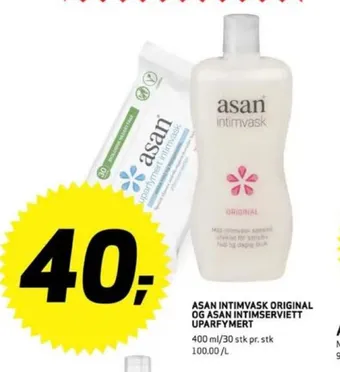 Bunnpris Asan intimvask tilbud
